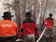 BAZNAS Terus Gencarkan Aksi Penanganan Karhutla di Kalimantan