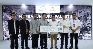 Melalui BAZNAS RI, LAZ Rumah Yatim Arrohman Kembali Salurkan Bantuan untuk Palestina Rp700 Juta