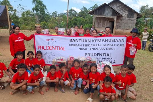 Bantu Korban Bencana, Prudential Hadir Beri Dukungan Kesehatan dan Edukasi